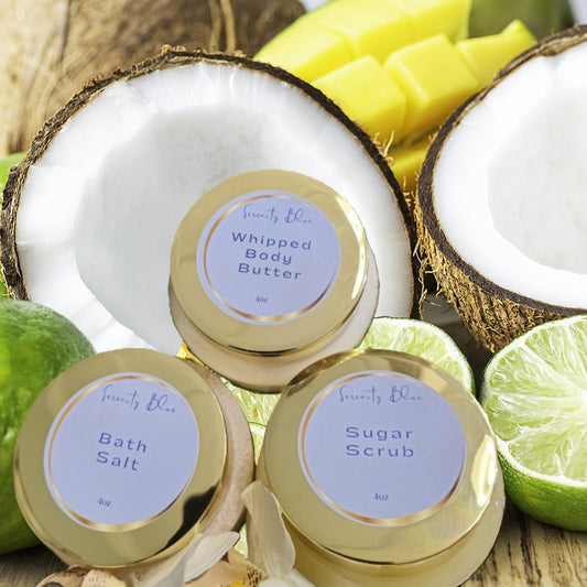 Coconut and Lime Extract Bath Salts