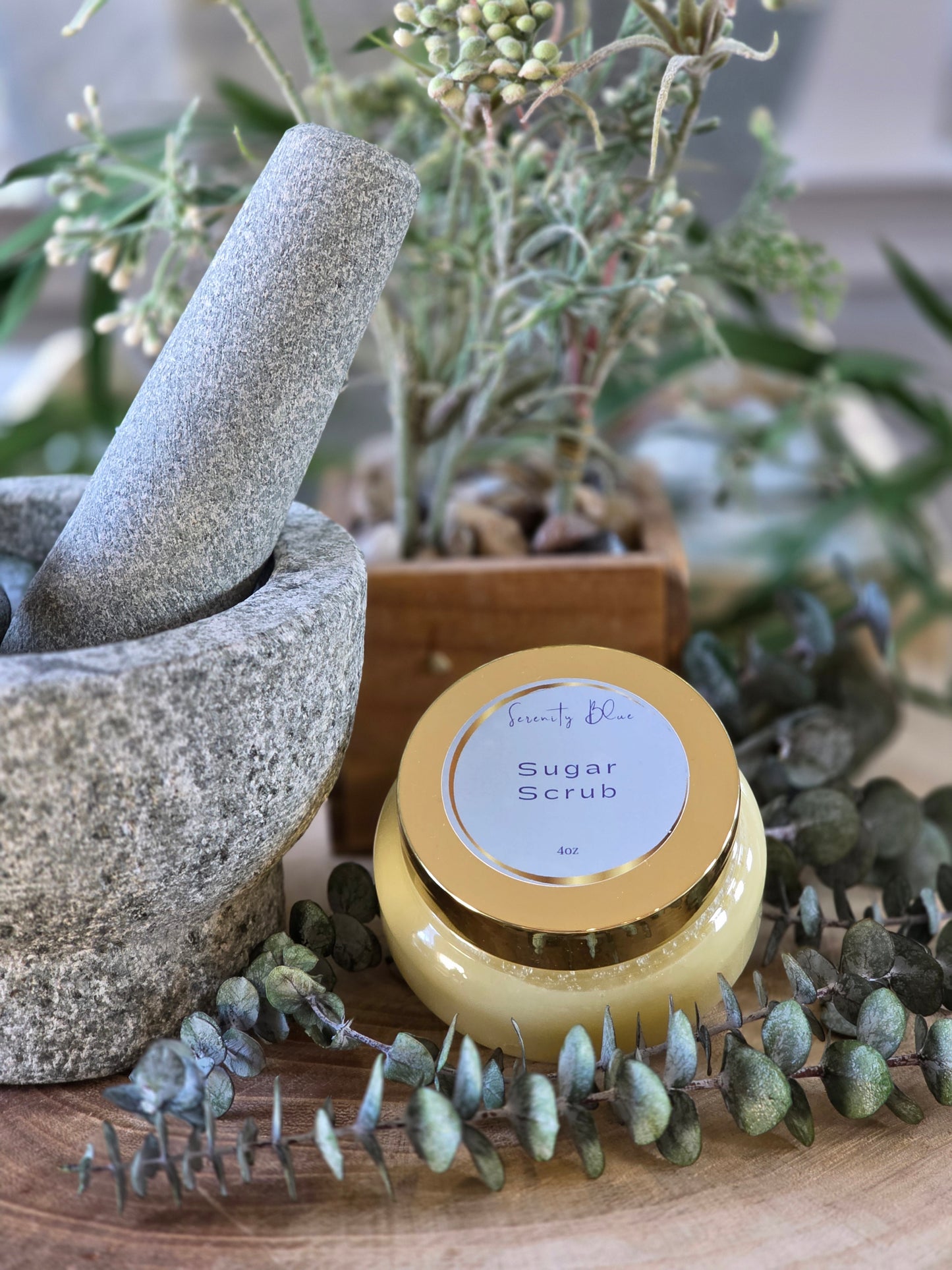 Eucalyptus Extract Sugar Scrub